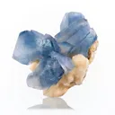 Celestite on Calcite - image 2