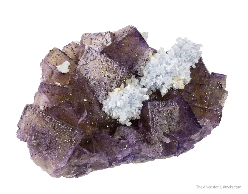 Celestite on Fluorite - image 3