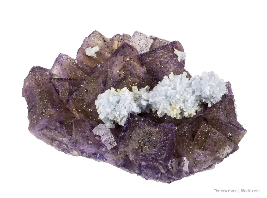 Celestite on Fluorite - image 4