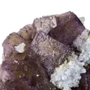 Celestite on Fluorite - image 2
