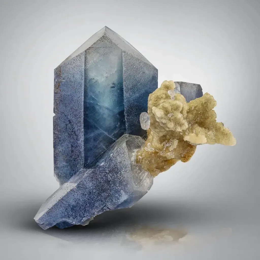 Celestite with Calcite image