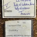 Cerussite 164 grams - Fedj el Adoum Mine, Fedj-el-Adoum, Siliana, Tunisia - image 8