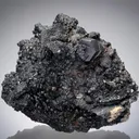 Cerussite after Anglesite with Coronadite - image 1