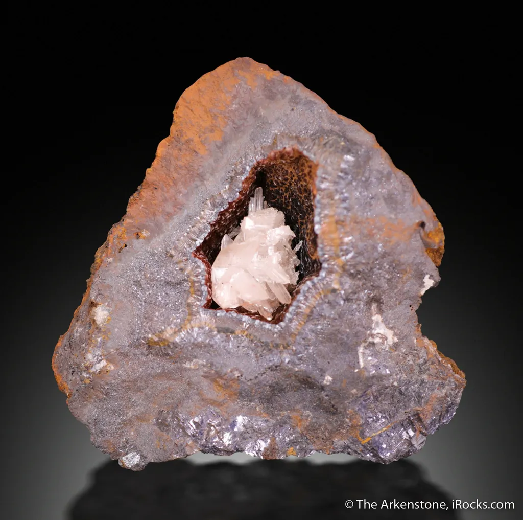 Cerussite and Goethite image