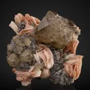 Cerussite, Barite - image 1