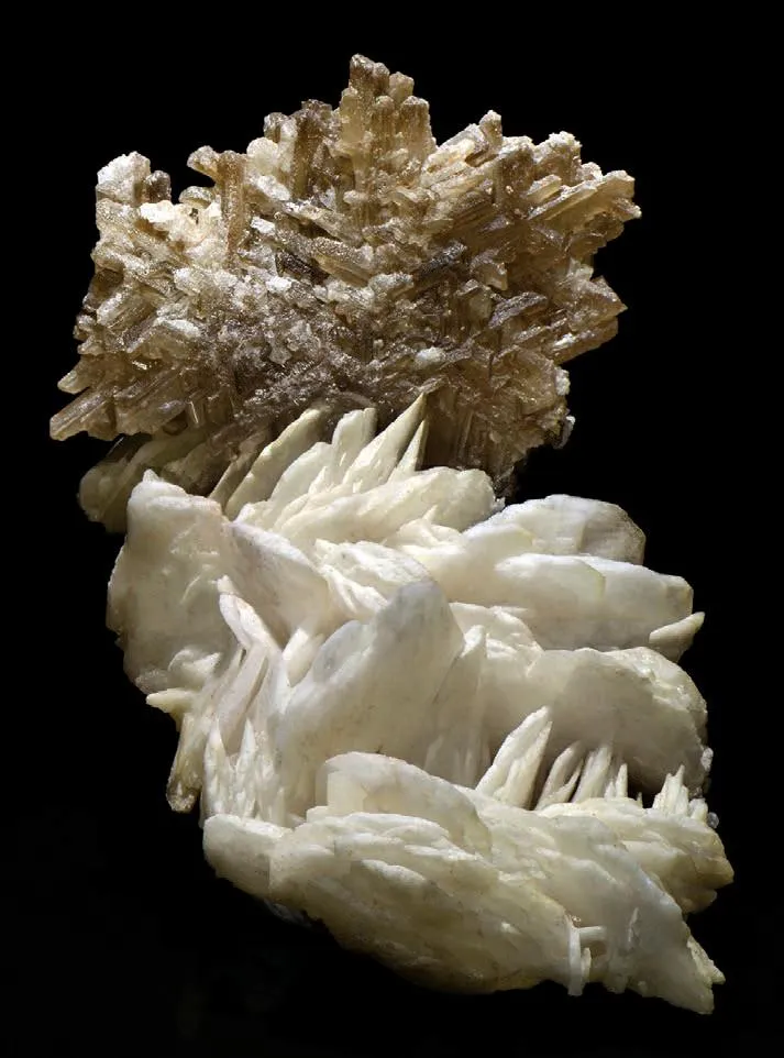 Cerussite, Barite image