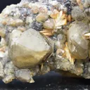 Cerussite & barite - 833 grams - Fluorescent - Midladen, Morocco - image 2