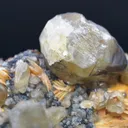 Cerussite & barite - 833 grams - Fluorescent - Midladen, Morocco - image 6