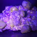 Cerussite & barite - 833 grams - Fluorescent - Midladen, Morocco - image 8
