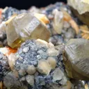 Cerussite & barite - 833 grams - Fluorescent - Midladen, Morocco - image 7