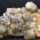 Cerussite & barite - 833 grams - Fluorescent - Midladen, Morocco - image 1