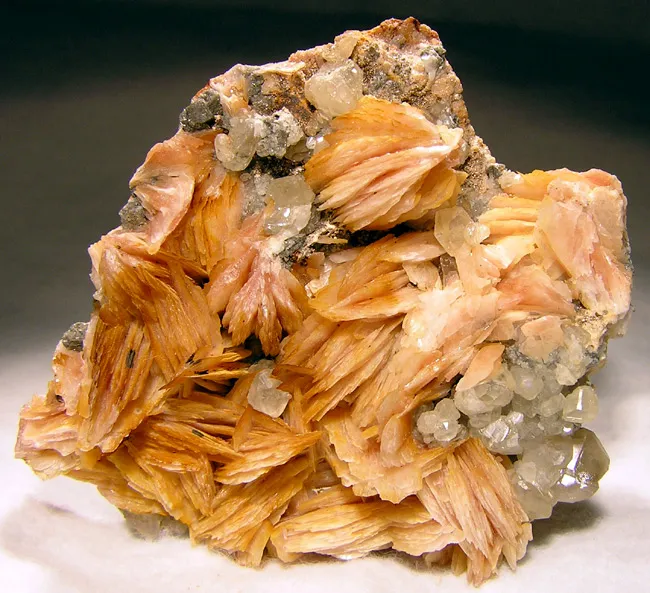 Cerussite, Baryte image