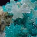 Cerussite & Dioptase - image 1