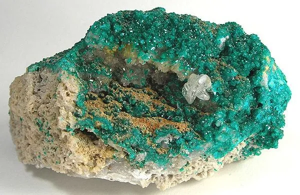 Cerussite, Dioptase image
