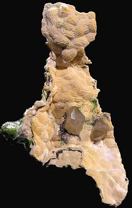 Cerussite, Dolomite, Duftite image
