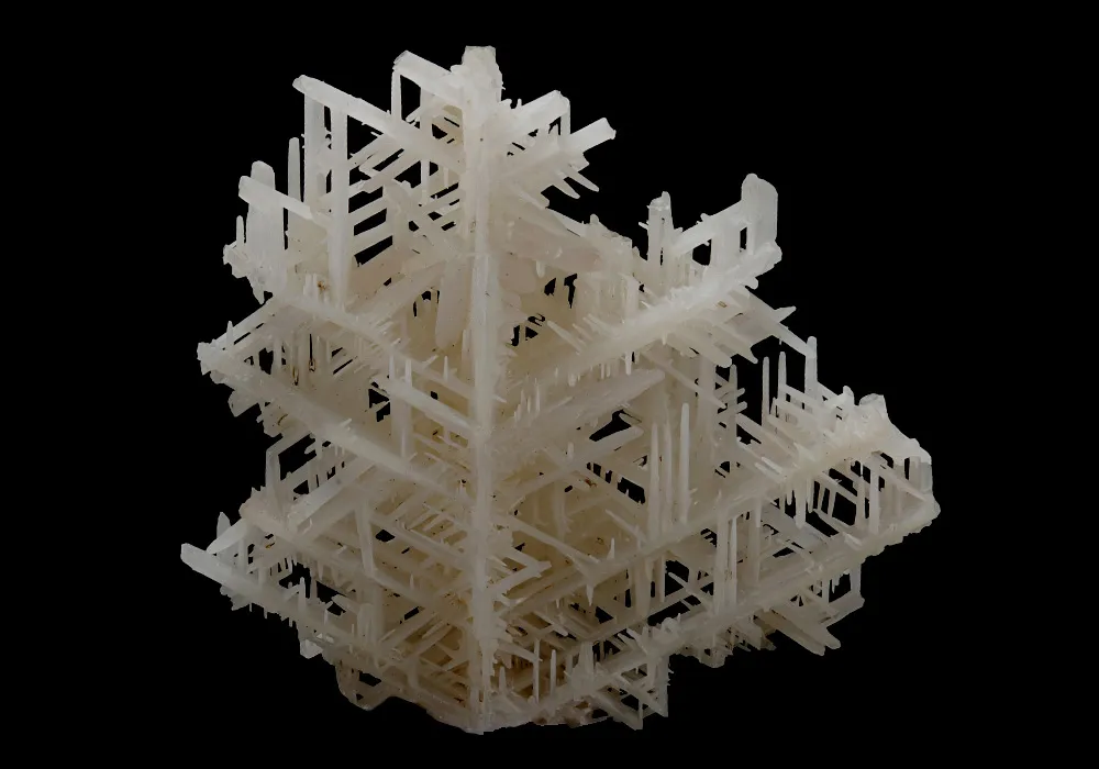 Cérussite from Iran, Isfahan Province, Nain County, Anarak District image
