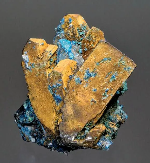 Cerussite, Goethite, Linarite, Caledonite - image 1