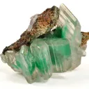 Cerussite Included By Malachite - image 3