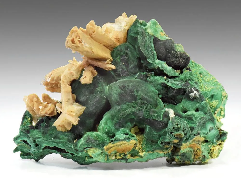 Cerussite, Malachite image