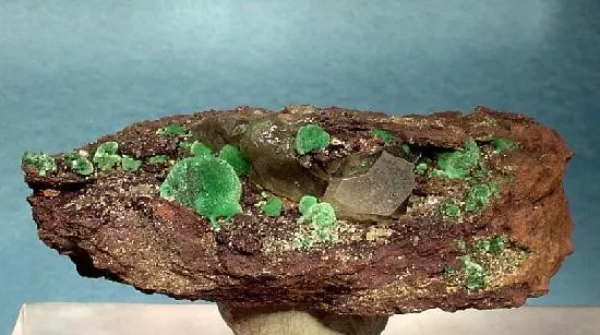 Cerussite, Malachite image