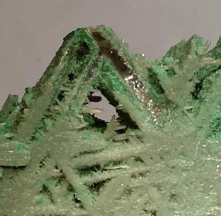 Cerussite, Malachite - image 2