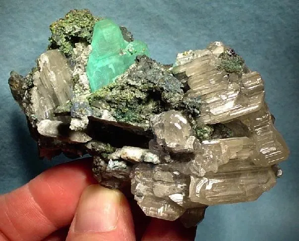 Cerussite, Malachite image
