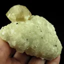 Cerussite on Calcite - image 4
