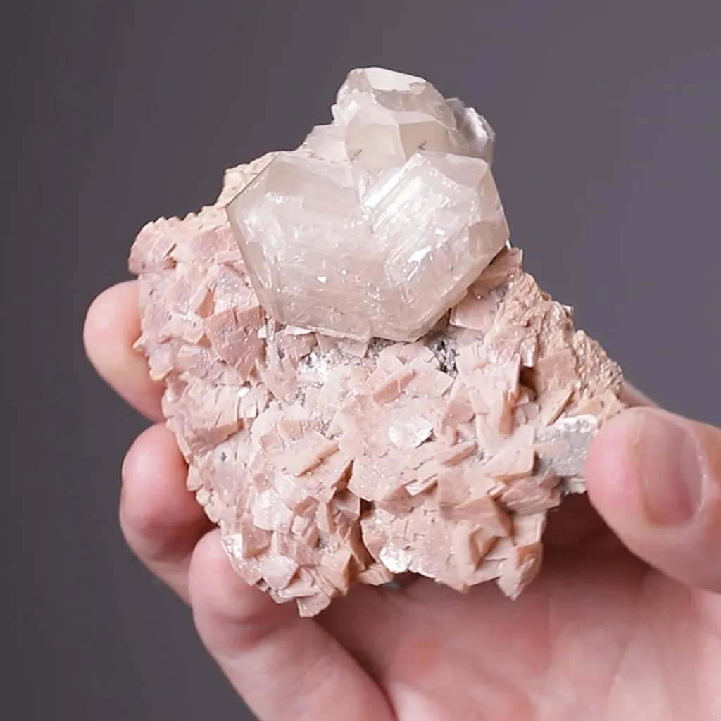 Cerussite on Dolomite image