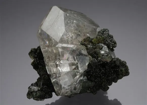 CERUSSITE on DUFTITE - image 1