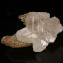 Cerussite on Duftite - image 1