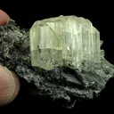 Cerussite on Galena - image 4