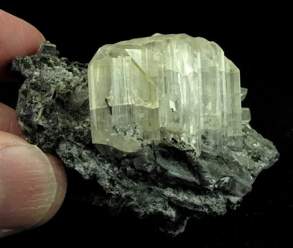 Cerussite on Galena - image 4