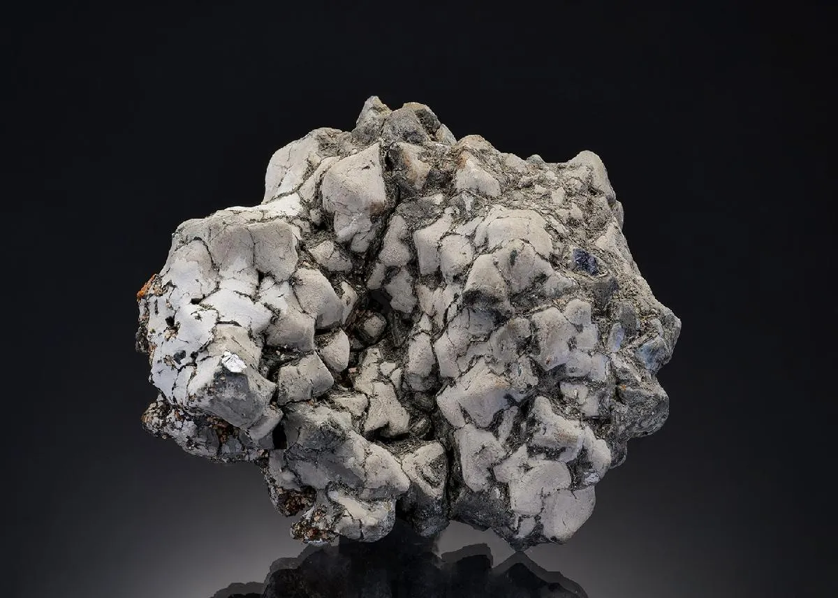 Cerussite on Galena - image 1