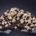 Cerussite on Galena - image 1