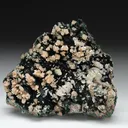Cerussite on Malachite - image 1