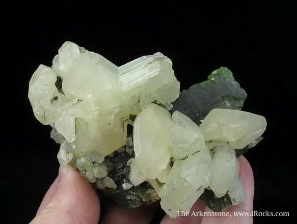 Cerussite on Mottramite - image 2