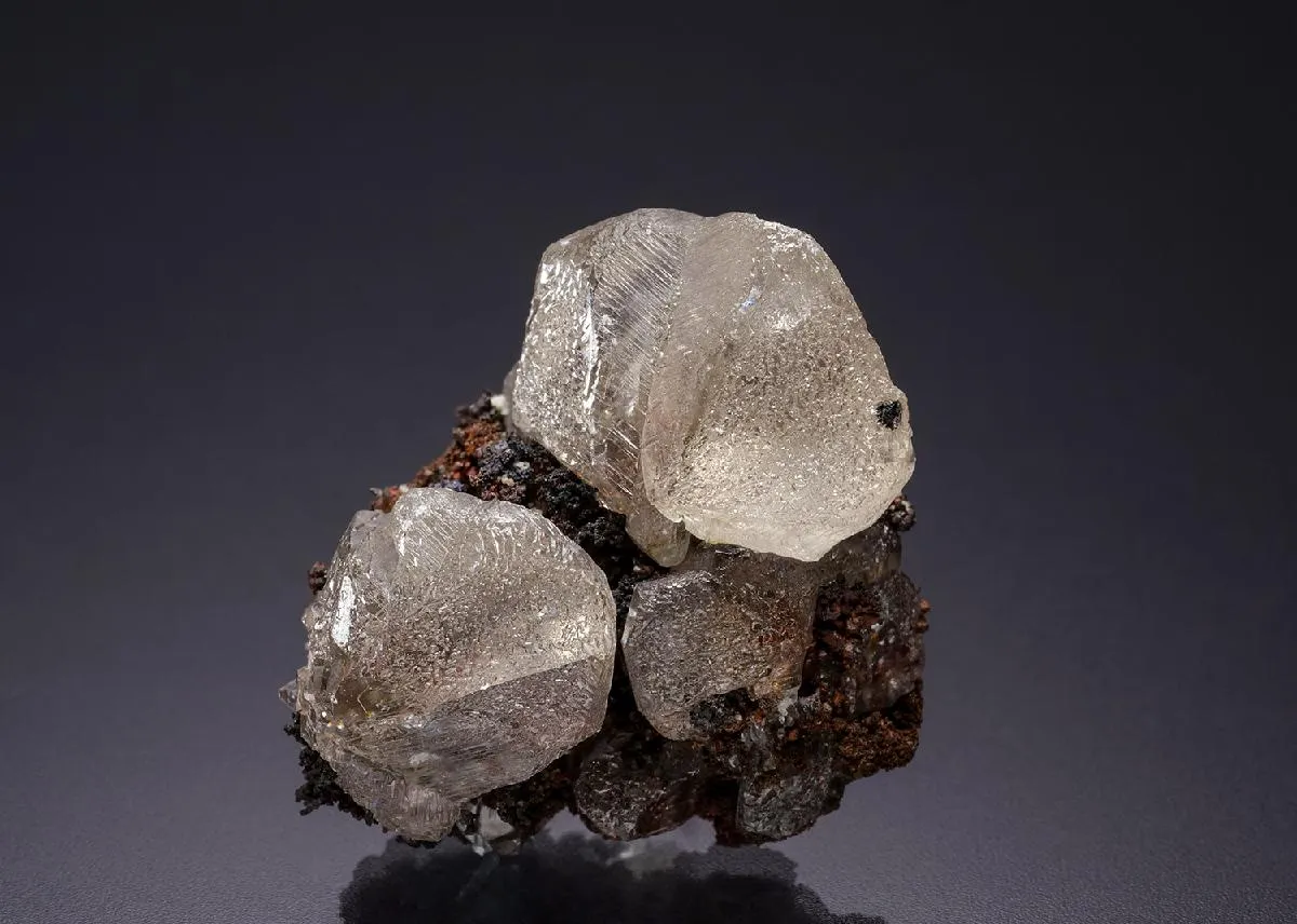 Cerussite on NATIVE Copper - image 1