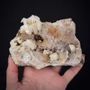 Cerussite on Quartz - image 1