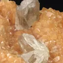Cerussite on Smithsonite - image 1