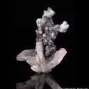 Cerussite on Smithsonite - image 1