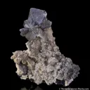 Cerussite on Tetrahedrite coated with Smithsonite - image 2