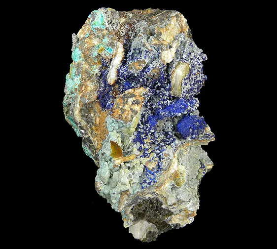Cerussite, Rosasite, Azurite, Smithsonite, Mimetite, Beudantite, Baryte, Galena - image 5