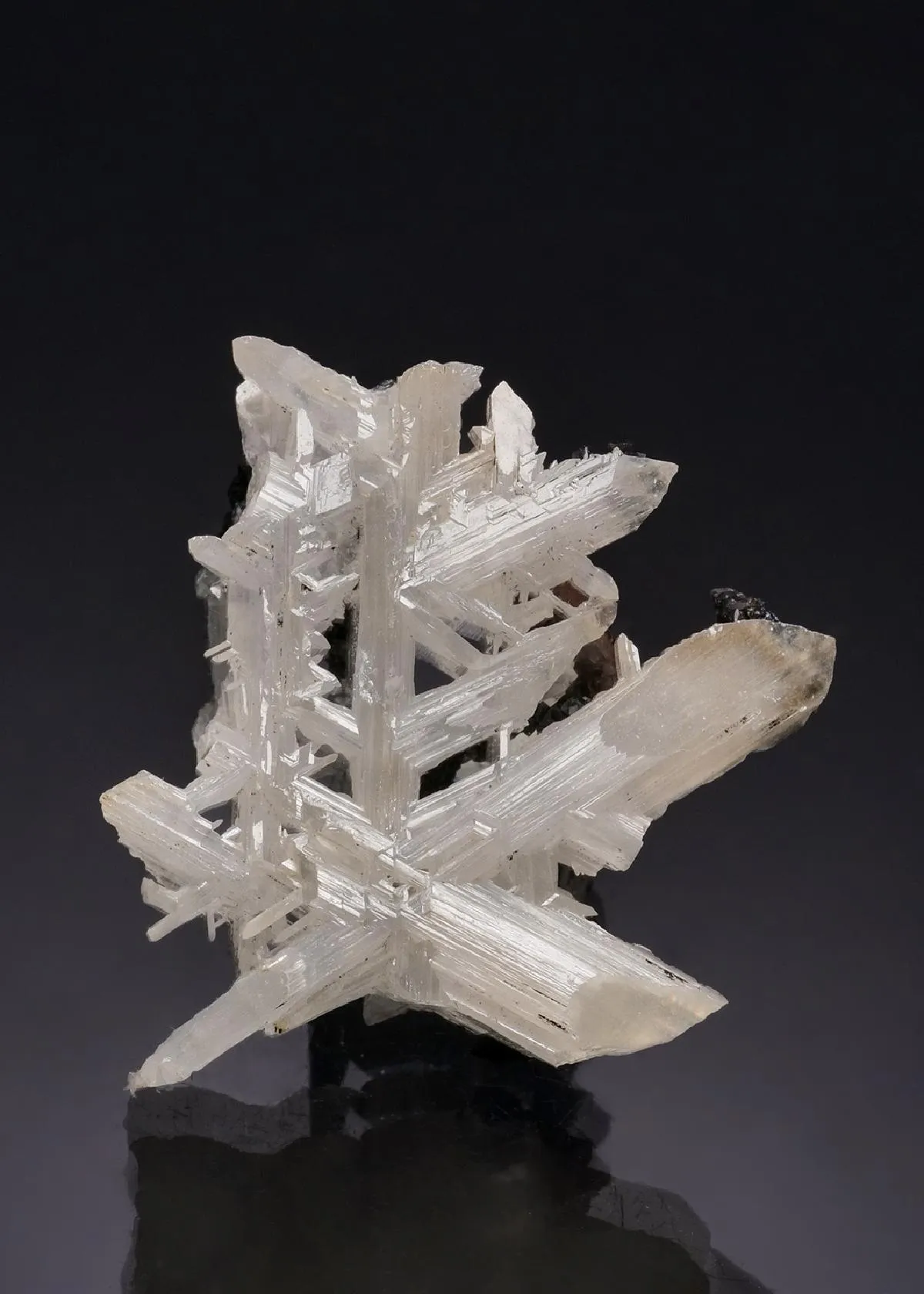 Cerussite 'Snowflake' twin - image 1