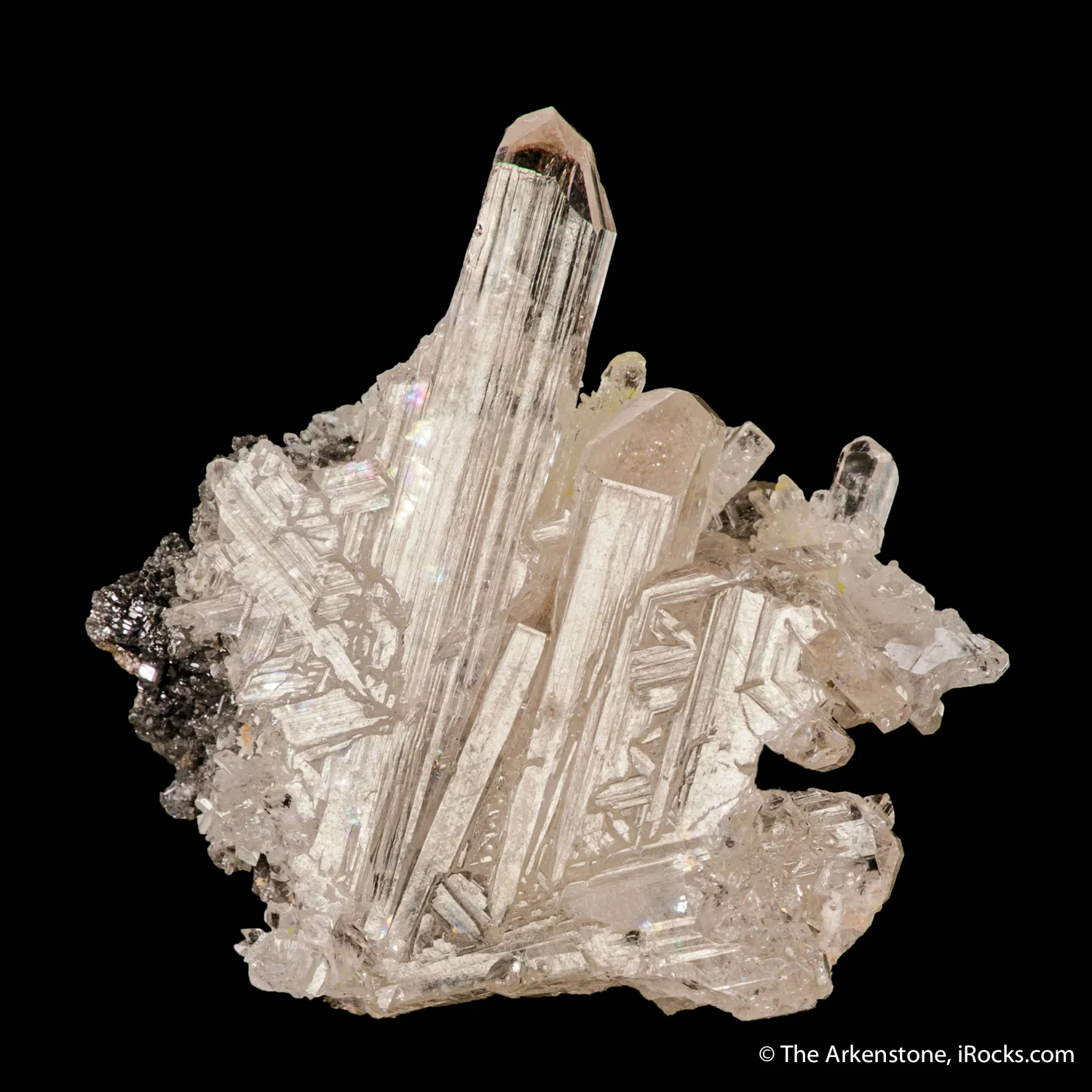Cerussite (twinned) - image 4