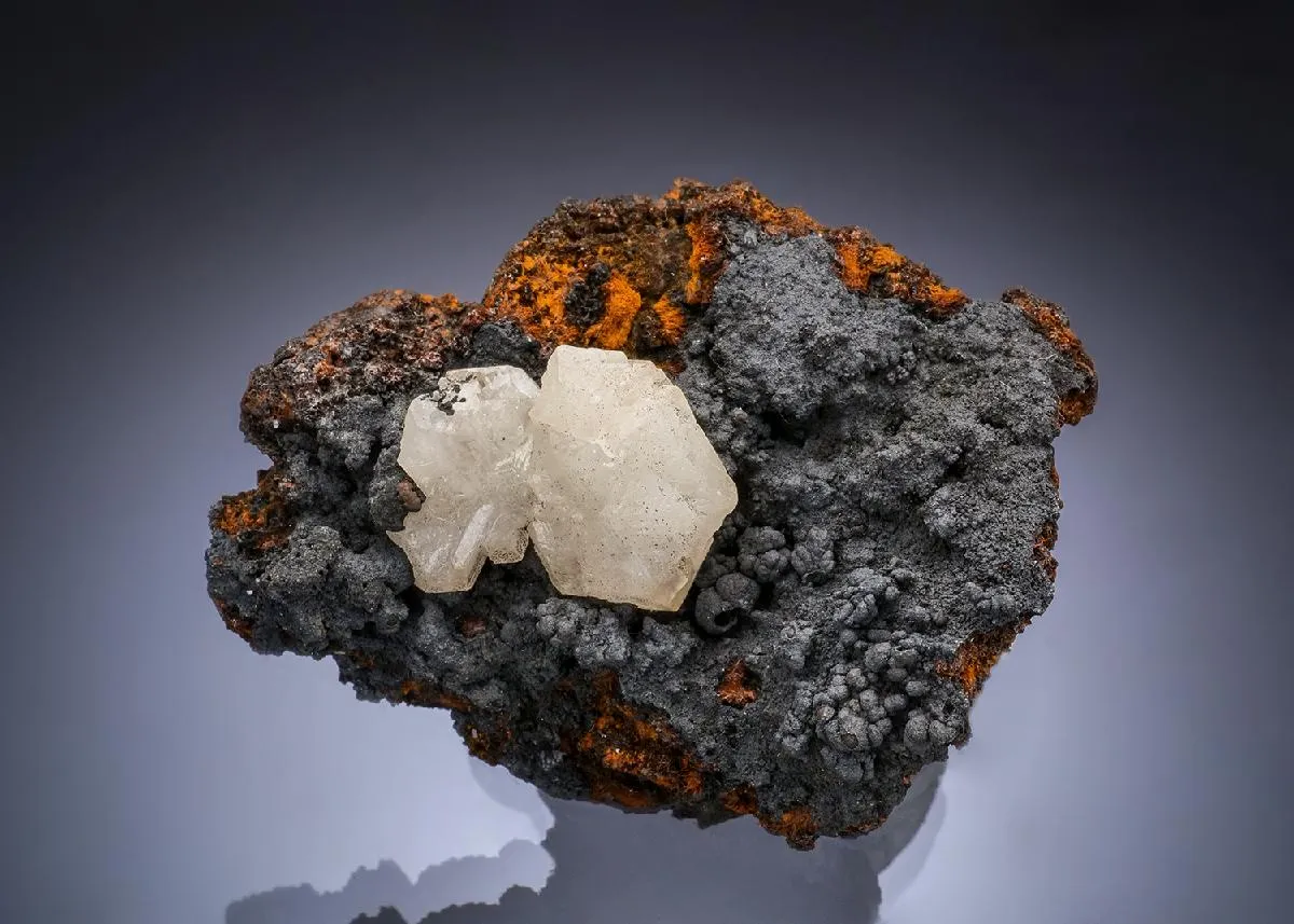 Cerussite Twinned crystals - image 1