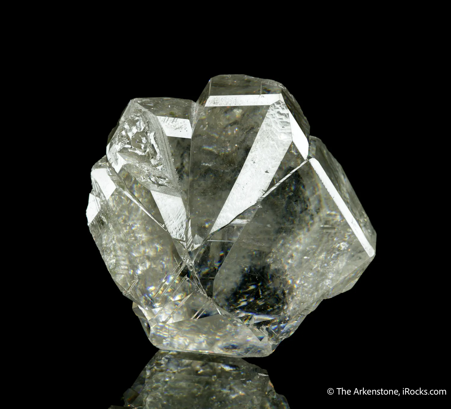 Cerussite (twinned) - image 1