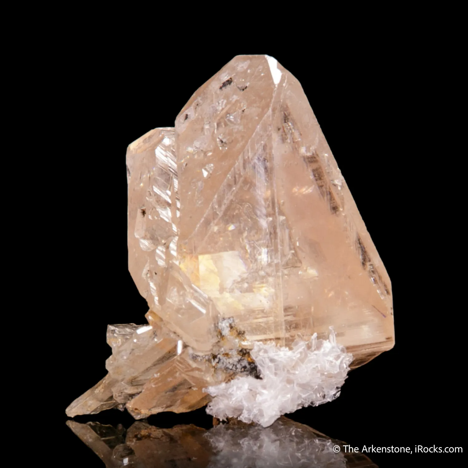 Cerussite (twinned) on Cerussite - image 6