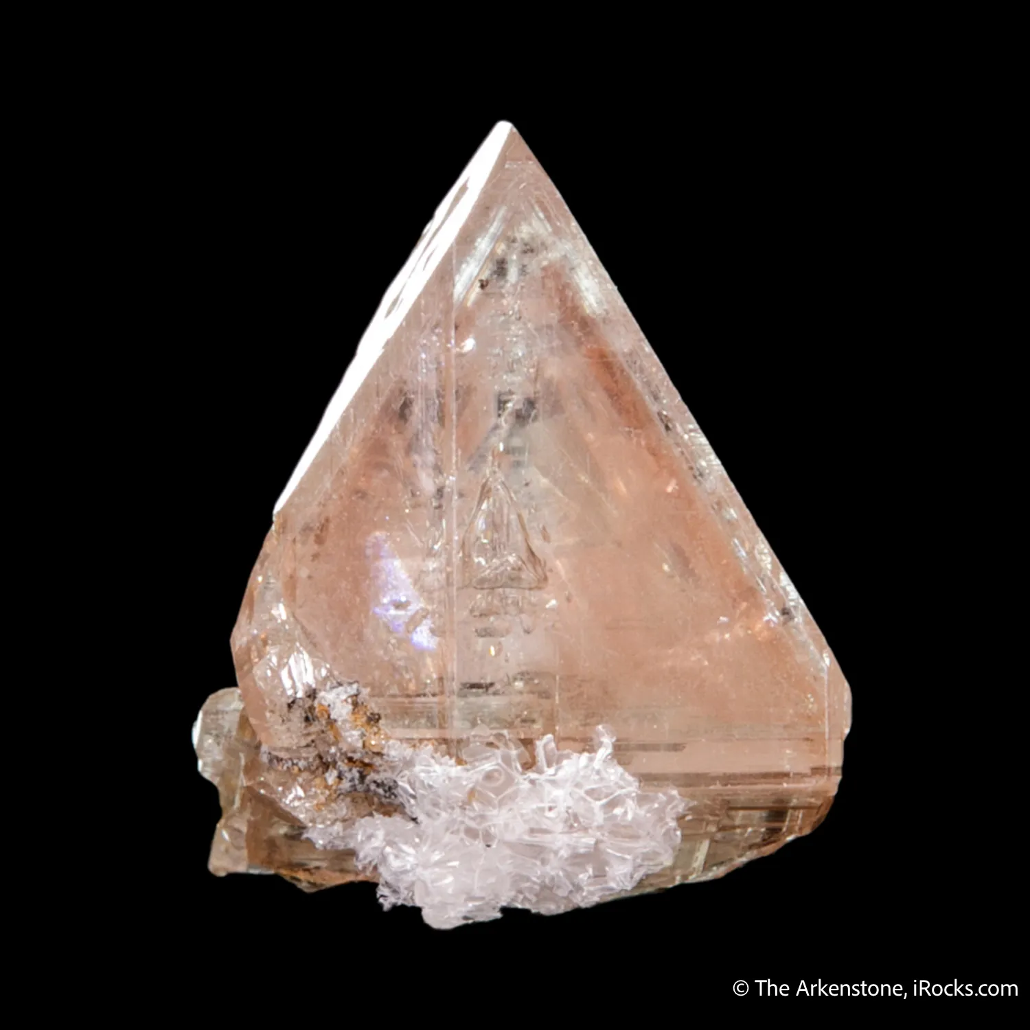 Cerussite (twinned) on Cerussite - image 5