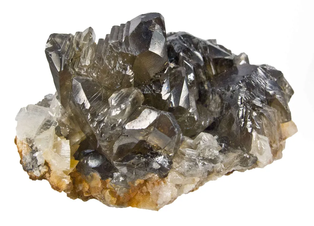 Cerussite Var. Schwarzbleierz image