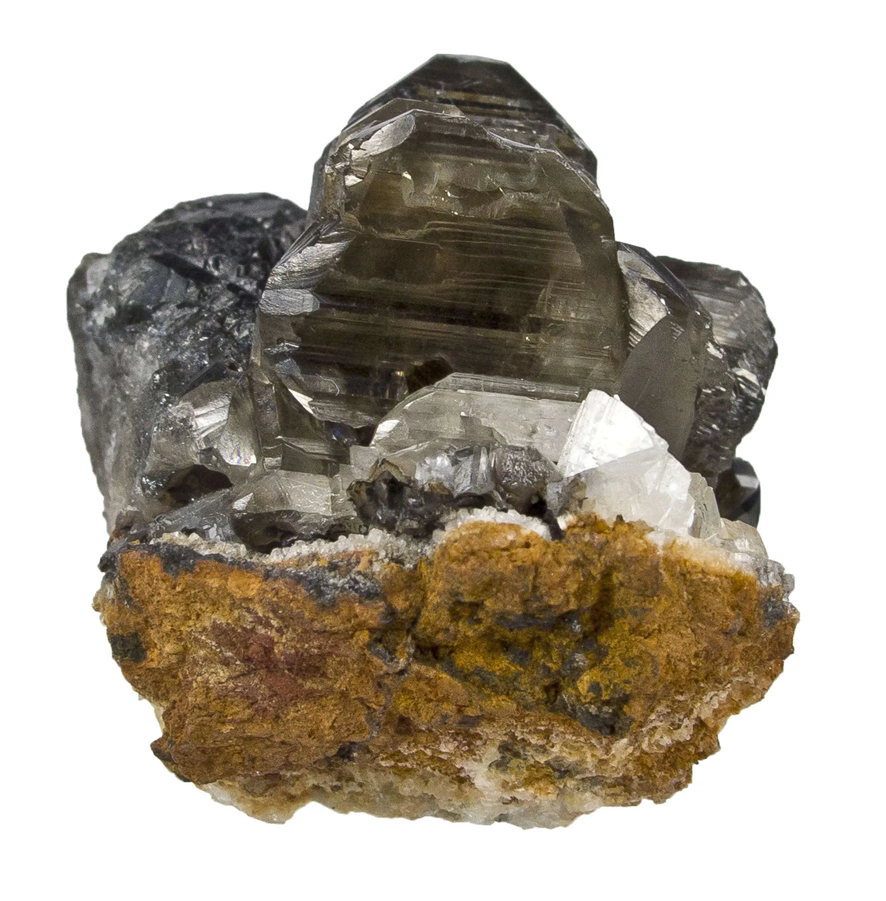 Cerussite Var. Schwarzbleierz - image 5